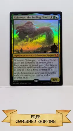 Xolatoyac, the Smiling Flood Commander: the Lost Caverns of Ixalan Foil - Image 1