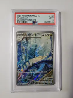 Dragonair 181/165 Illustration Rare PSA 9 - 2023 Pokemon 151 (5745) - Image 1