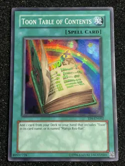 Yu-Gi-Oh! Toon Table Of Contents TP6-EN002 - Image 1