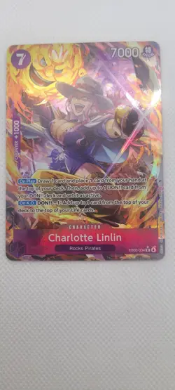 One Piece TCG - Charlotte Linlin ALT ART ENGLISH EB03-034 HEROINES - Image 2