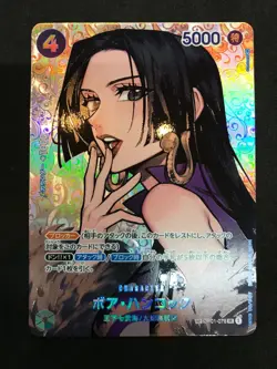 Boa Hancock OP01-078 SR SP The Kingdom of Intrigue One Piece Card JPN - Image 1
