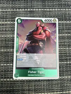 Fisher Tiger OP07-032 R 500 Years in the Future One Piece Card TCG English - Image 1