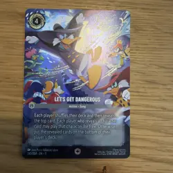 - Disney Lorcana - Let’s Get Dangerous- Winterspell - Enchanted 240/204 - Image 2