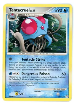Tentacruel 75/146 Legends Awakened Pokemon Card - Image 1