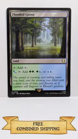 Flooded Grove Commander: the Lord of the Rings: Tales of Middle-Earth Regular - Image 1