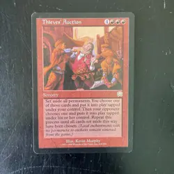 MTG lot of 11 decent cards Mercadian Masques - Thieves' Auction, Brainstorm, etc - Image 2