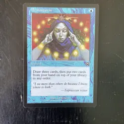 MTG lot of 11 decent cards Mercadian Masques - Thieves' Auction, Brainstorm, etc - Image 3