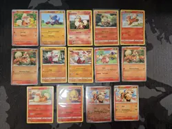 Growlithe, Arcanine Pokemon Card Lot Of 14 - Image 1
