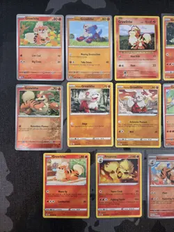 Growlithe, Arcanine Pokemon Card Lot Of 14 - Image 2