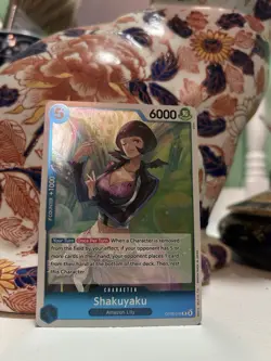 Shakuyaku OP08-046 Rare English Two Legends One Piece TCG Card Game - Image 1