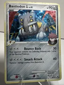 HP Bastiodon GL 2/111 Holofoil Rising Rivals AUTHENTIC Pokemon Card - Image 1
