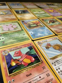 Vintage Pokemon Cards Bundle x 30 including base set 1999 WOTC - Image 3
