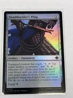 Swashbuckler's Whip The Lost Caverns of Ixalan Foil #263 - Image 1