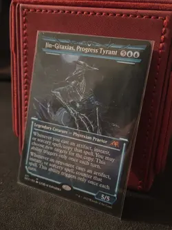 Jin-Gitaxias, Progress Tyrant (Showcase) Kamigawa: Neon Dynasty Regular NON FOIL - Image 1