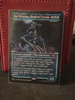 Jin-Gitaxias, Progress Tyrant (Showcase) Kamigawa: Neon Dynasty Regular NON FOIL - Image 2