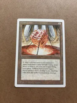 MTG: Mana Vault - Artifact. Revised Ed. ill Mark Tedin - Image 1