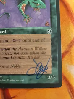 Leaping Lizard - Homelands (HML) *signed - Amy Weber* - Image 2