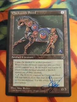 Clockwork Steed - Homelands (HML) *signed - Amy Weber* - Image 1