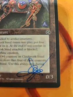 Clockwork Steed - Homelands (HML) *signed - Amy Weber* - Image 2