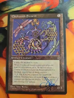 Clockwork Swarm - Homelands (HML) *signed- Amy Weber* - Image 1