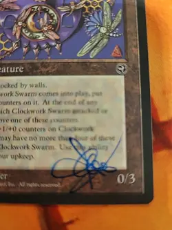 Clockwork Swarm - Homelands (HML) *signed- Amy Weber* - Image 2