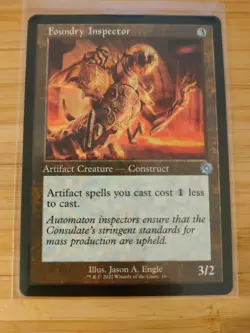 MTG Foundry Inspector (Retro Frame) 016 The Brothers' War - Image 1