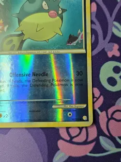 Pokemon TCG HeartGold & SoulSilver Qwilfish 50/123 Reverse Holo Lightly Played - Image 4