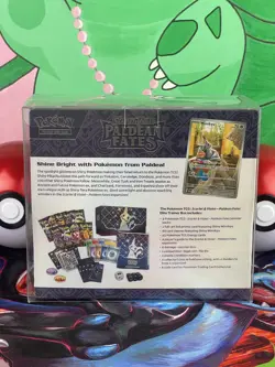 Pokemon TCG Paldean Fates ETB Elite Trainer Box Scarlet & Violet New Sealed 🔮 - Image 2