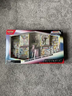 Pokemon TCG Prismatic Evolutions Premium Figure Collection - New and Sealed - Image 1
