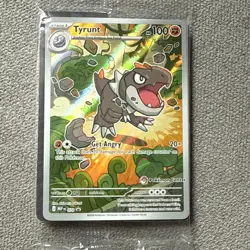 Pokemon Center Tyrunt MEP 070 Stamped Promo - Perfect Order (Sealed) - Image 1