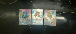 Pokemon First Partner Illustrations Turtwig #40 Chimchar #41 Piplup #42 - Image 1