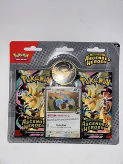 Pokemon TCG - Ascended Heroes 2 Pack Collection Blister Larry & Erika SEALED ✅ - Image 3