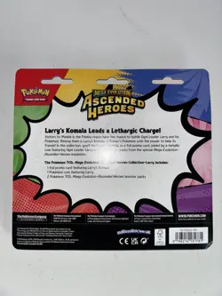 Pokemon TCG - Ascended Heroes 2 Pack Collection Blister Larry & Erika SEALED ✅ - Image 5