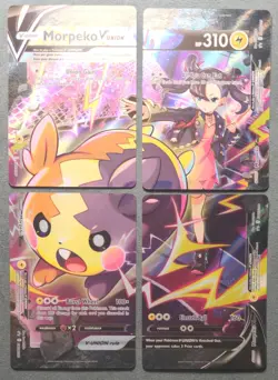 Pokemon - Black Star Promo - Morpeko V-UNION SWSH287 SWSH288 SWSH289 SWSH290 -NM - Image 1