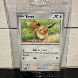 Sealed Eevee + Pikachu Pokemon Together 151 Stamped Exclusive PC Promos!!! - Image 2