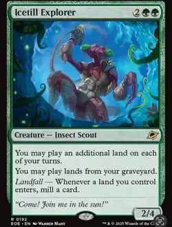 Icetill Explorer Edge of Eternities Regular - NM #192 MTG EOE - Image 1