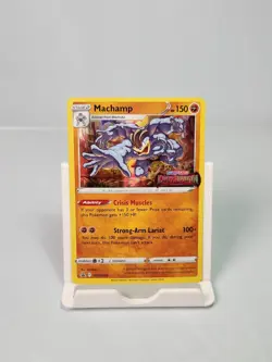 Machamp (Lost Origin Stamp) SWSH243 Promo Ultra Rare Holo Pokemon - Image 1