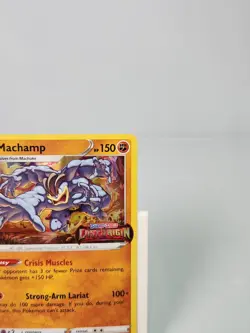 Machamp (Lost Origin Stamp) SWSH243 Promo Ultra Rare Holo Pokemon - Image 3