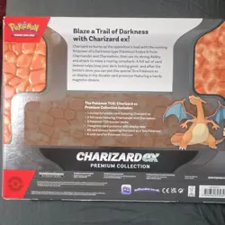 Pokemon Charizard EX Premium Collection Box Charmander Charmeleon Promo Booster - Image 2