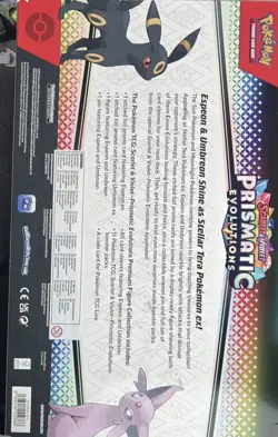 Pokemon TCG Prismatic Evolutions Premium Figure Collection Box (Lot 4) - Image 2