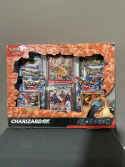 Pokemon TCG: Charizard ex Premium Collection Box - 6 Packs - Image 1