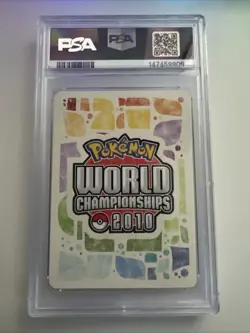POKEMON 2010 World Championships Luxchomp Spirit LUCARIO GL #8 PSA 5 EX - Image 2