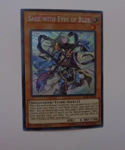 Sage with Eyes of Blue BLLR-EN055 (Secret Rare, 1st Edition, Lightly Played LP) - Image 2