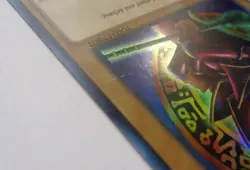 Dark Magician YGLD-ENB02 (Ultra Rare, 1st Edition, Played / LP) Yugioh - Image 4