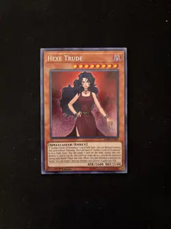 Yugioh! Hexe Trude BLRR-EN009 Secret Rare 1st Edition LP - Image 1