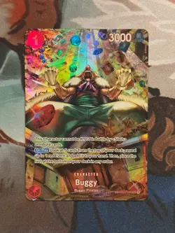 One Piece TCG Buggy (SP) (OP03-008) NM FOIL OP06 Wings of the Captain - Image 2