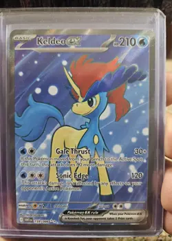 Keldeo ex 159/086 - S&V White Flare Full Art Rare Holo - Pokemon TCG Card [NM] - Image 1