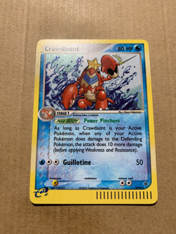 Crawdaunt 3/97 EX Dragon - Holo Pokemon Card - NM/Mint - Image 2