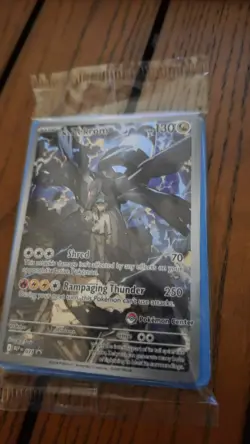 Pokemon Center N's Zekrom 031 Black Star Promo Card I PC STAMPED I Sealed - Image 3