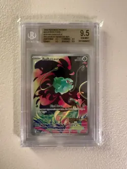 Pokemon Bulbasaur 2025 Mega Evolution Stamped Holo Card 133/132 BGS 9.5 - Image 1